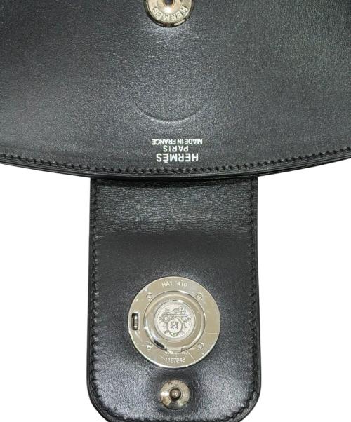 HERMES（エルメス）HERMES (エルメス) リン（Lyn）ショルダーバッグ ブラック サイズ:30の古着・服飾アイテム
