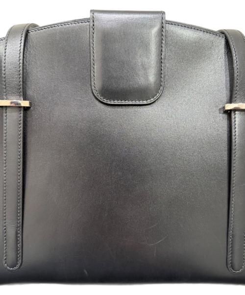 HERMES（エルメス）HERMES (エルメス) リン（Lyn）ショルダーバッグ ブラック サイズ:30の古着・服飾アイテム