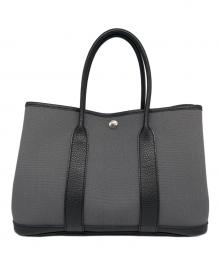 HERMES（エルメス）の古着「ガーデンパーティTPM/Garden party TPM/ハンドバッグ」｜アルドワーズ/ブラック