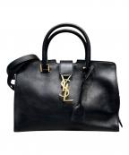 Saint Laurent Parisサンローランパリ）の古着「Baby Cabas/ベイビーカバス」｜ブラック