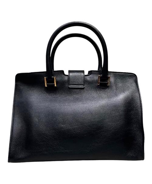 Saint Laurent Paris（サンローランパリ）Saint Laurent Paris (サンローランパリ) Baby Cabas/ベイビーカバス ブラックの古着・服飾アイテム