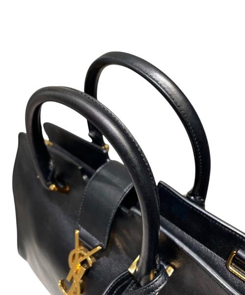 Saint Laurent Paris（サンローランパリ）Saint Laurent Paris (サンローランパリ) Baby Cabas/ベイビーカバス ブラックの古着・服飾アイテム