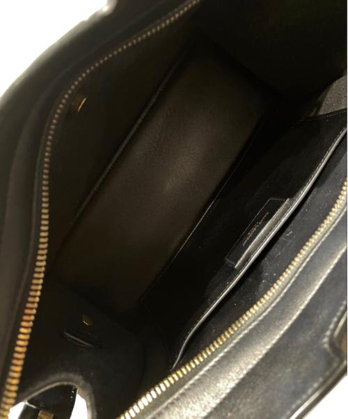 Saint Laurent Paris（サンローランパリ）Saint Laurent Paris (サンローランパリ) Baby Cabas/ベイビーカバス ブラックの古着・服飾アイテム