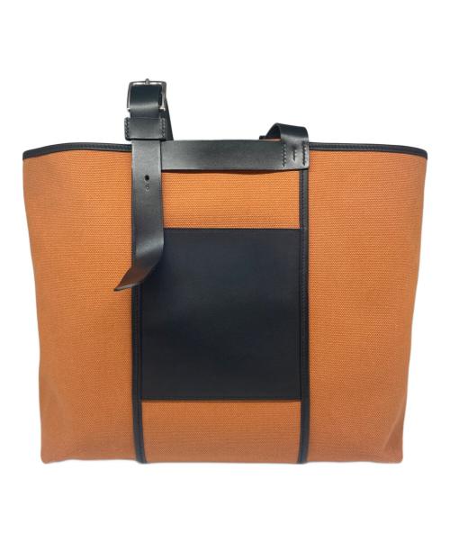 HERMES（エルメス）HERMES (エルメス) Etrivière Pocket 35 エトリヴィエールポケット35 B刻印:2023年製 ブラウン系/ブラック サイズ:35の古着・服飾アイテム