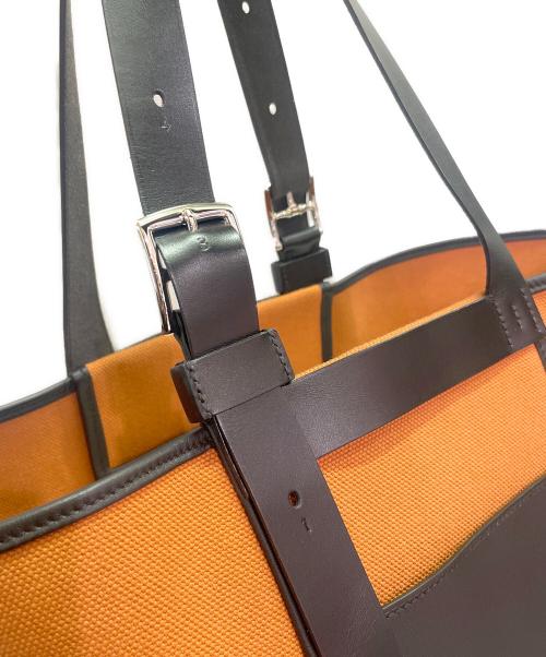HERMES（エルメス）HERMES (エルメス) Etrivière Pocket 35 エトリヴィエールポケット35 B刻印:2023年製 ブラウン系/ブラック サイズ:35の古着・服飾アイテム