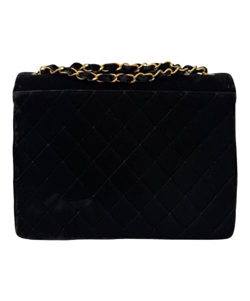 CHANEL（シャネル）CHANEL (シャネル) マトラッセ34 ベロアチェーンショルダーバッグ ブラック サイズ:34の古着・服飾アイテム