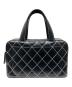 CHANEL (シャネル) ワイルドステッチ/ハンドバッグ ブラック：250000円