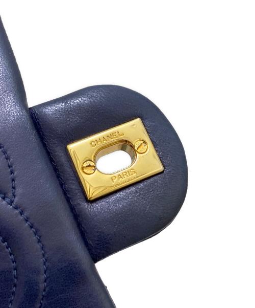 CHANEL（シャネル）CHANEL (シャネル) ミニマトラッセ ネイビー サイズ:ミニの古着・服飾アイテム