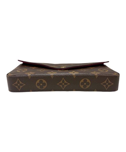 LOUIS VUITTON（ルイ ヴィトン）LOUIS VUITTON (ルイ ヴィトン) ポシェット フェリシー ブラウンの古着・服飾アイテム