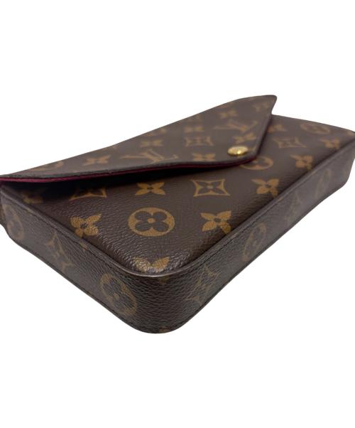 LOUIS VUITTON（ルイ ヴィトン）LOUIS VUITTON (ルイ ヴィトン) ポシェット フェリシー ブラウンの古着・服飾アイテム