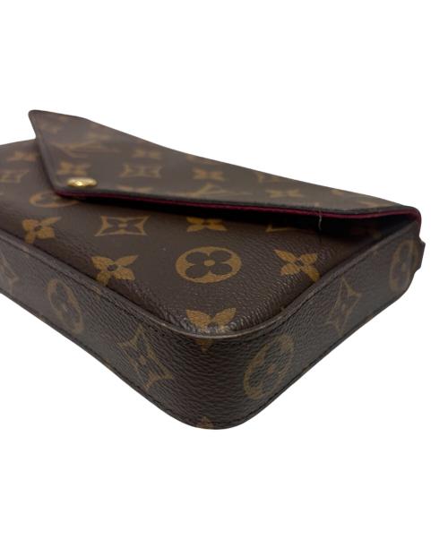 LOUIS VUITTON（ルイ ヴィトン）LOUIS VUITTON (ルイ ヴィトン) ポシェット フェリシー ブラウンの古着・服飾アイテム