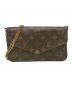 LOUIS VUITTON（ルイ ヴィトン）の古着「ポシェット フェリシー」｜ブラウン