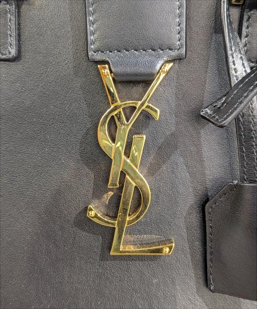 Saint Laurent Paris（サンローランパリ）Saint Laurent Paris (サンローランパリ) ベイビーカバス 568853 ブラックの古着・服飾アイテム