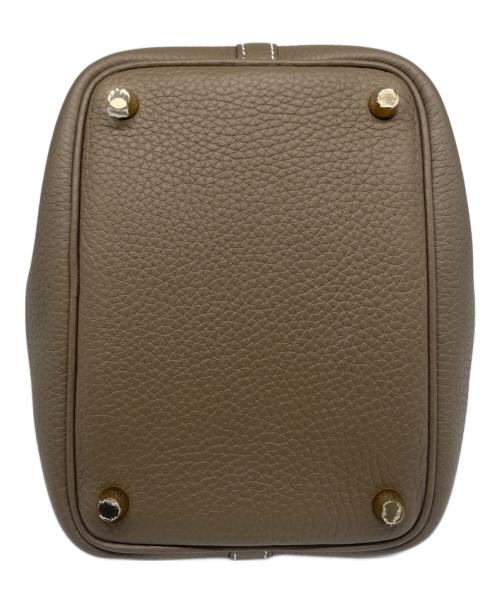 HERMES（エルメス）HERMES (エルメス) ピコタンロックPM/Picotin Lock 18 エトゥープ サイズ:PMの古着・服飾アイテム