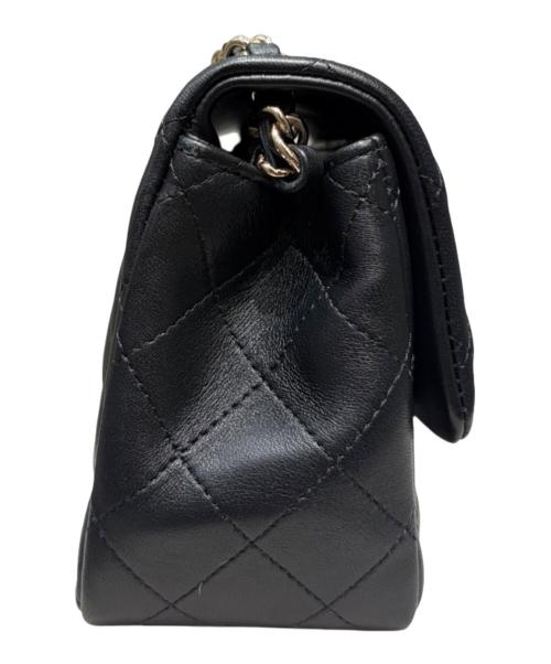 CHANEL（シャネル）CHANEL (シャネル) ミニマトラッセ チェーンショルダーバッグ ブラック サイズ:ミニの古着・服飾アイテム