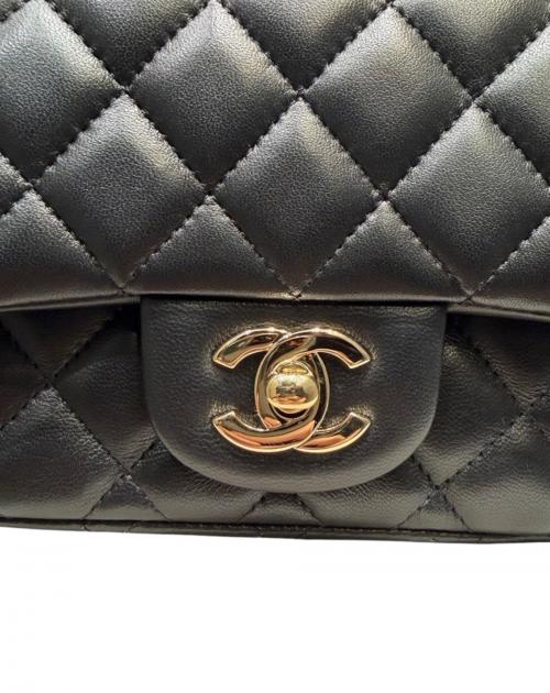 CHANEL（シャネル）CHANEL (シャネル) ミニマトラッセ チェーンショルダーバッグ ブラック サイズ:ミニの古着・服飾アイテム
