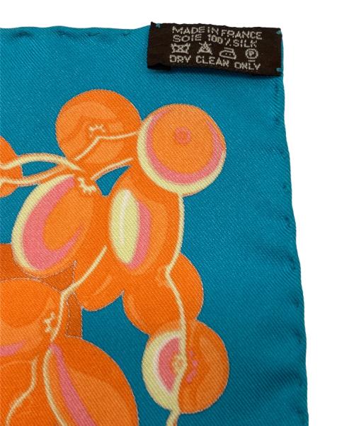 HERMES（エルメス）HERMES (エルメス) カレ90/Mythiques Phoenix/不死鳥の神話 スカイブルー サイズ:90の古着・服飾アイテム
