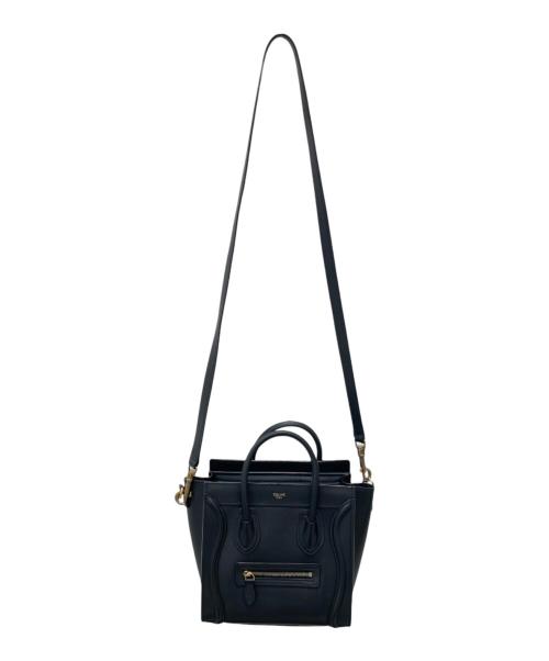 CELINE（セリーヌ）CELINE (セリーヌ) ラゲージ ナノ ブラック サイズ:ナノの古着・服飾アイテム