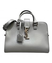 Saint Laurent Paris（サンローランパリ）の古着「ベイビーカバス/2WAYショルダーバッグ」｜グレー