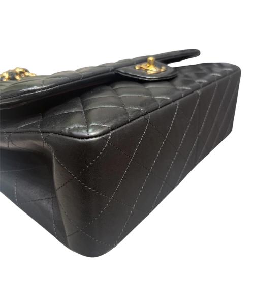 CHANEL（シャネル）CHANEL (シャネル) Wフラップチェーンショルダーバッグ/デカマトラッセ ブラック サイズ:30の古着・服飾アイテム