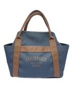 HERMESエルメス）の古着「サックドパンサージュグルーム/2WAYショルダーバッグ」｜ブルーネイビー/フー