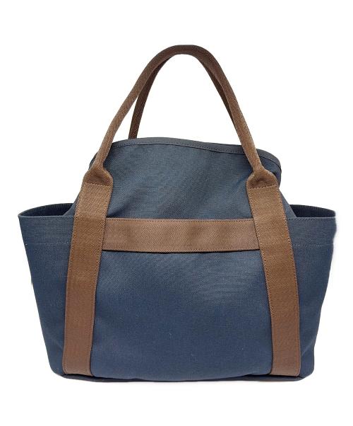 HERMES（エルメス）HERMES (エルメス) サックドパンサージュグルーム/2WAYショルダーバッグ ブルーネイビー/フーの古着・服飾アイテム
