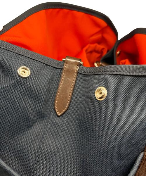 HERMES（エルメス）HERMES (エルメス) サックドパンサージュグルーム/2WAYショルダーバッグ ブルーネイビー/フーの古着・服飾アイテム
