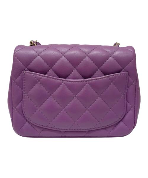 CHANEL（シャネル）CHANEL (シャネル) ミニマトラッセ17 パープル サイズ:17の古着・服飾アイテム