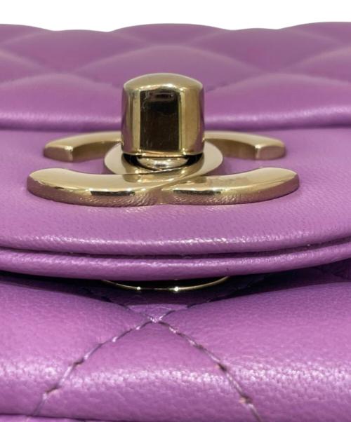CHANEL（シャネル）CHANEL (シャネル) ミニマトラッセ17 パープル サイズ:17の古着・服飾アイテム