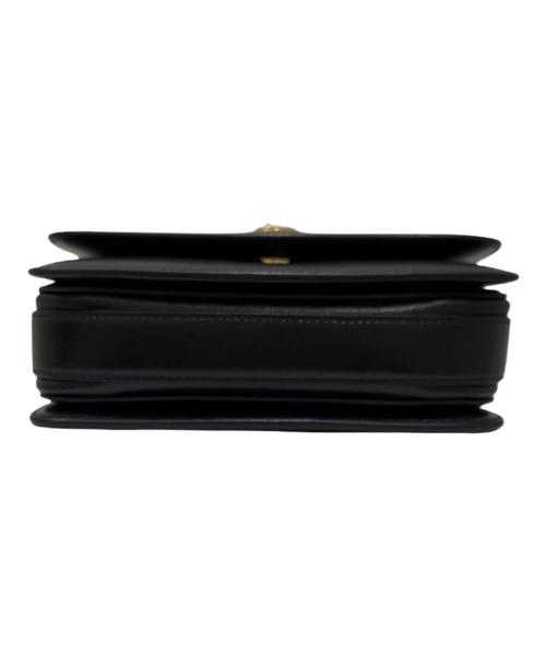 Saint Laurent Paris（サンローランパリ）Saint Laurent Paris (サンローランパリ) LE61 スモールサドルバッグ ブラックの古着・服飾アイテム