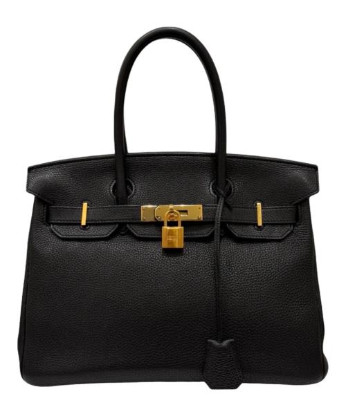 HERMES（エルメス）HERMES (エルメス) Birkin 30/バーキン30/トゴ /ブラック（ノワール）/ゴールド金具/□N刻印:2010年製 ブラック サイズ:30の古着・服飾アイテム
