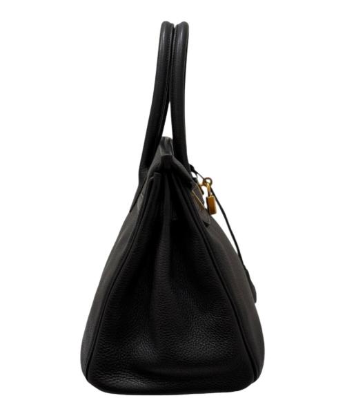 HERMES（エルメス）HERMES (エルメス) Birkin 30/バーキン30/トゴ /ブラック（ノワール）/ゴールド金具/□N刻印:2010年製 ブラック サイズ:30の古着・服飾アイテム