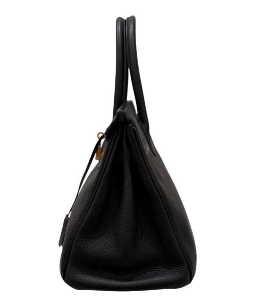 HERMES（エルメス）HERMES (エルメス) Birkin 30/バーキン30/トゴ /ブラック（ノワール）/ゴールド金具/□N刻印:2010年製 ブラック サイズ:30の古着・服飾アイテム