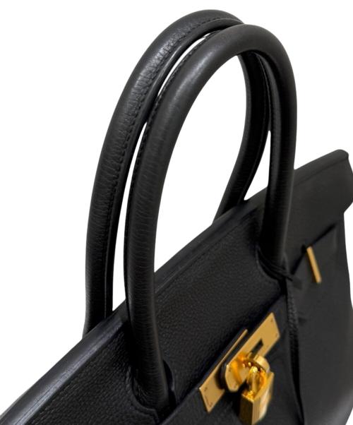 HERMES（エルメス）HERMES (エルメス) Birkin 30/バーキン30/トゴ /ブラック（ノワール）/ゴールド金具/□N刻印:2010年製 ブラック サイズ:30の古着・服飾アイテム