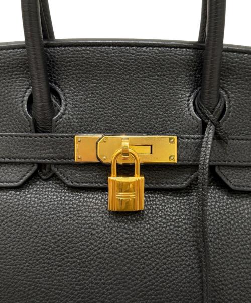 HERMES（エルメス）HERMES (エルメス) Birkin 30/バーキン30/トゴ /ブラック（ノワール）/ゴールド金具/□N刻印:2010年製 ブラック サイズ:30の古着・服飾アイテム