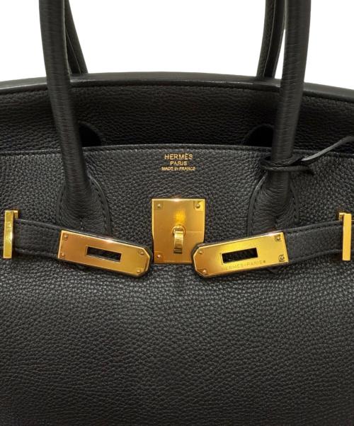 HERMES（エルメス）HERMES (エルメス) Birkin 30/バーキン30/トゴ /ブラック（ノワール）/ゴールド金具/□N刻印:2010年製 ブラック サイズ:30の古着・服飾アイテム
