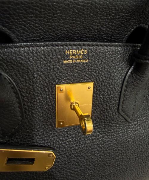 HERMES（エルメス）HERMES (エルメス) Birkin 30/バーキン30/トゴ /ブラック（ノワール）/ゴールド金具/□N刻印:2010年製 ブラック サイズ:30の古着・服飾アイテム