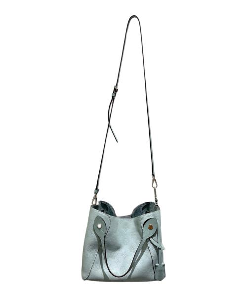 LOUIS VUITTON（ルイ ヴィトン）LOUIS VUITTON (ルイ ヴィトン) ヒナPM/マヒナ/ハンドバッグ/ショルダーバッグ ブルー サイズ:PMの古着・服飾アイテム