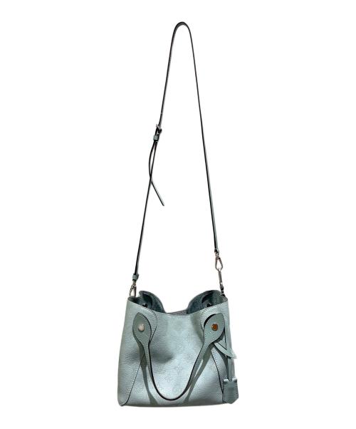 LOUIS VUITTON（ルイ ヴィトン）LOUIS VUITTON (ルイ ヴィトン) ヒナPM/マヒナ/ハンドバッグ/ショルダーバッグ ブルー サイズ:PMの古着・服飾アイテム