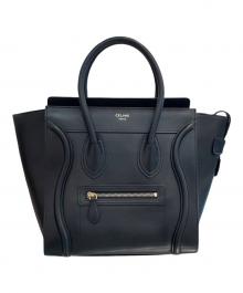 CELINE（セリーヌ）の古着「ラゲージ マイクロ」｜ブラック