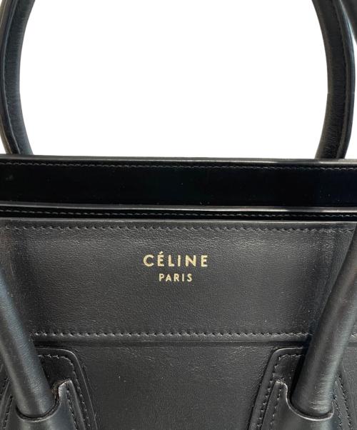CELINE（セリーヌ）CELINE (セリーヌ) ラゲージ マイクロ ブラック サイズ:マイクロの古着・服飾アイテム