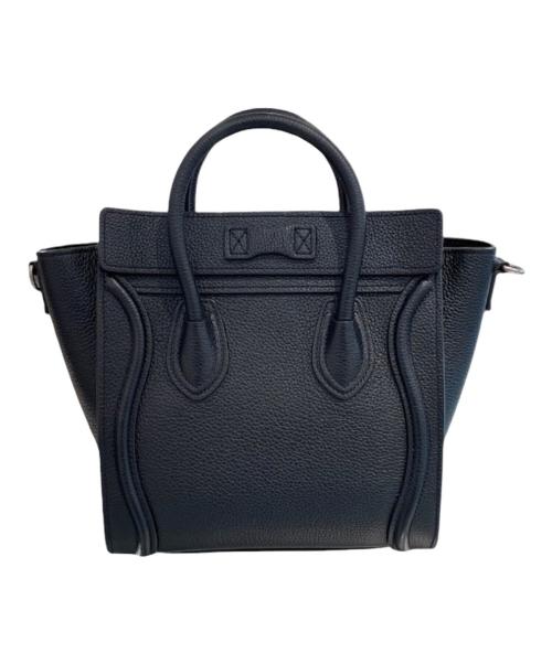 CELINE（セリーヌ）CELINE (セリーヌ) ラゲージ ナノ ショルダーバッグ ブラック サイズ:ナノの古着・服飾アイテム