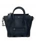 CELINE（セリーヌ）の古着「ラゲージ ナノ ショルダーバッグ」｜ブラック