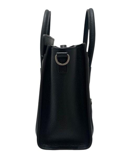 CELINE（セリーヌ）CELINE (セリーヌ) ラゲージ ナノ ショルダーバッグ ブラック サイズ:ナノの古着・服飾アイテム