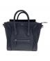 CELINE（セリーヌ）の古着「ラゲージ ナノ ショルダーバッグ」｜ブラック