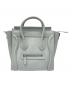 CELINE（セリーヌ）の古着「ラゲージ ナノ ショルダーバッグ」｜スカイブルー