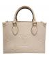 LOUIS VUITTON (ルイ ヴィトン) オンザゴーPM クレーム サイズ:PM：380000円