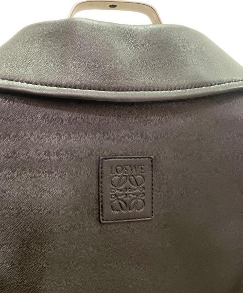 LOEWE（ロエベ）LOEWE (ロエベ) ダブルライダースジャケット ブラック サイズ:48の古着・服飾アイテム