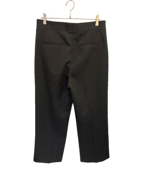 JIL SANDER（ジルサンダー）JIL SANDER (ジルサンダー) ウールトラウザーパンツ ブラック サイズ:46の古着・服飾アイテム