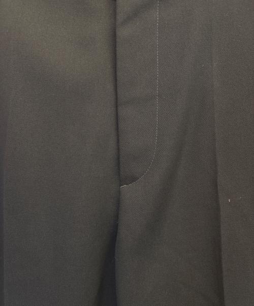 JIL SANDER（ジルサンダー）JIL SANDER (ジルサンダー) ウールトラウザーパンツ ブラック サイズ:46の古着・服飾アイテム